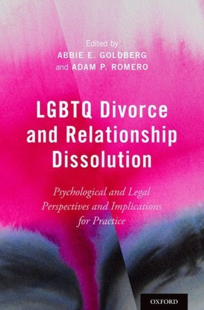 Cover for Lgbtq Divorce and Relationship Dissolut (Hardcover Book) (2019)