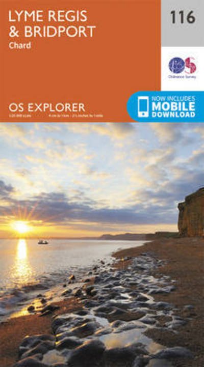 Cover for Ordnance Survey · Lyme Regis and Bridport - OS Explorer Map (Map) [September 2015 edition] (2015)