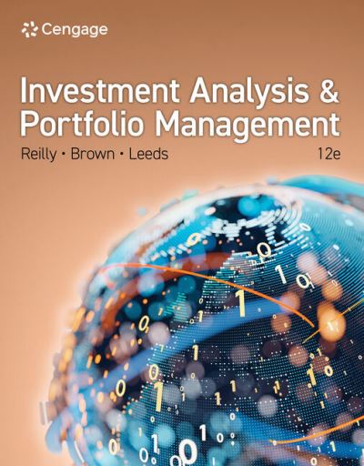 Cover for Reilly, Frank (University of Notre Dame) · Investment Analysis and Portfolio Management (Taschenbuch) (2024)