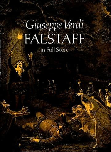 Cover for Opera and Choral Scores · Falstaff in Full Score (Dover Music Scores) (Paperback Book) (2014)