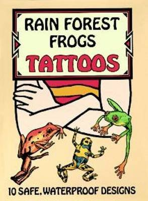 Cover for Steven James Petruccio · Rain Forest Frogs Tattoos - Little Activity Books (MERCH) (2000)