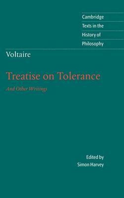 Cover for Voltaire · Voltaire: Treatise on Tolerance - Cambridge Texts in the History of Philosophy (Hardcover Book) (2000)