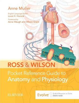 Cover for Muller, Anne (Nurse, Senior Health Executive, Doctor of Educational Sciences and Instructor at the Health Management Training Institute, Ile-de-France, France) · Ross &amp; Wilson Pocket Reference Guide to Anatomy and Physiology (Spiral Book) (2019)