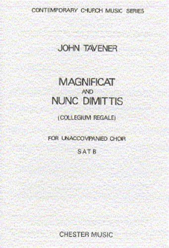 Cover for John Tavener · Magnificat and Nunc Dimittis (Pocketbok) (1992)