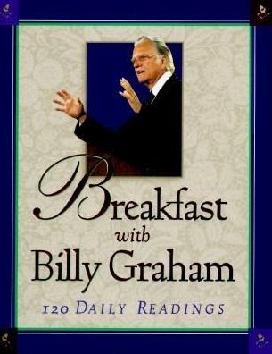 Cover for Billy Graham · Breakfast with Billy Graham (Book) [1st large print edition] (1997)