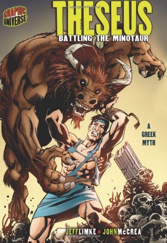 Cover for Limke Jeff · THESEUS Battling The Minotaur (A Greek Myth) (Paperback Book) (2008)