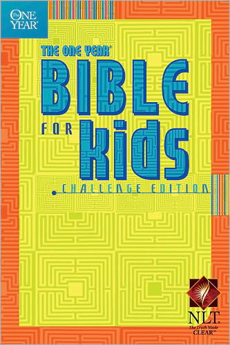 Cover for Tyndale · NLT One Year Bible For Kids, Challenge Edition (Paperback Book) (2004)