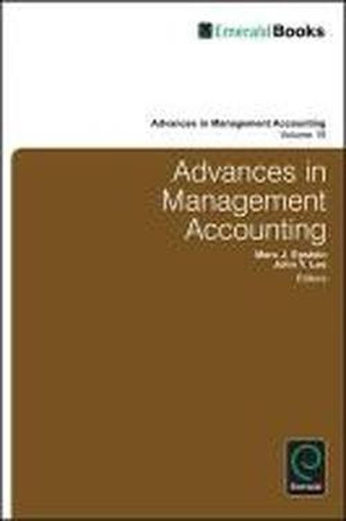 Advances in Management Accounting - Advances in Management Accounting -  - Bücher - Emerald Publishing Limited - 9780857248176 - 14. Februar 2011