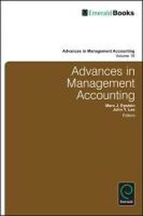 Advances in Management Accounting - Advances in Management Accounting -  - Bøger - Emerald Publishing Limited - 9780857248176 - 14. februar 2011