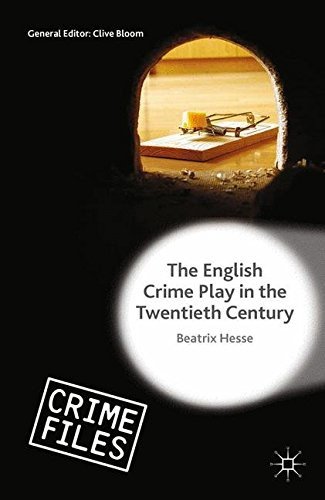 Cover for Hesse · The English Crime Play in the Twe (Buch) (2014)