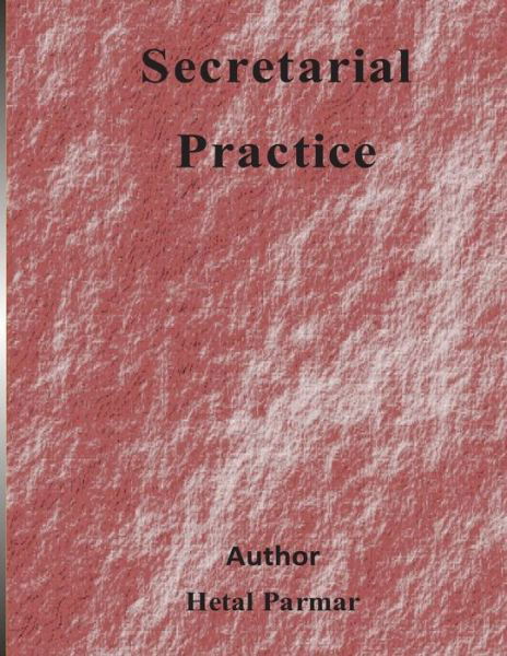 Cover for Hetal Parmar · Secretarial Practices (Pocketbok) (2015)