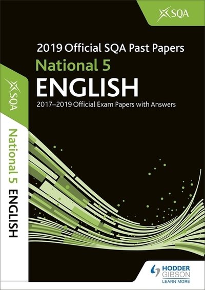 Cover for Sqa · 2019 Official SQA Past Papers: National 5 English (Pocketbok) (2019)
