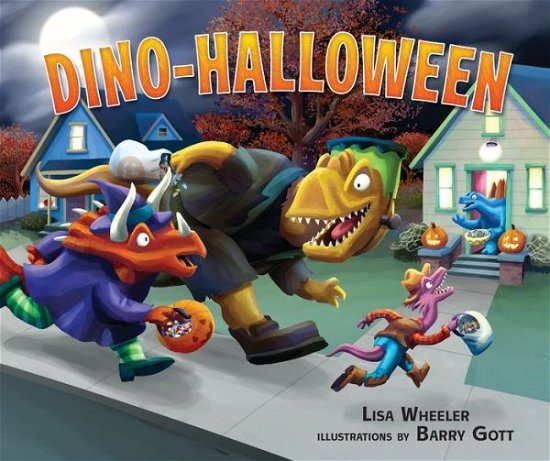 Cover for Lisa Wheeler · Dino-Halloween (Book) (2019)