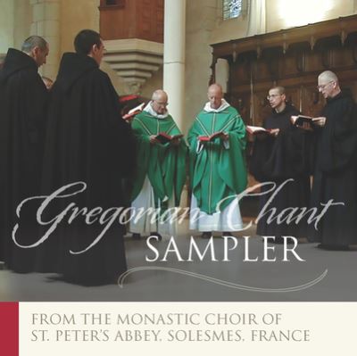 Cover for Monks of Solesmes · Gregorian Sampler (CD) (1988)