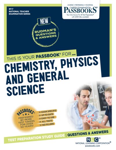 Cover for National Learning Corporation · Chemistry, Physics, and General Science (NT-7): Passbooks Study Guide (Paperback Book) (2020)