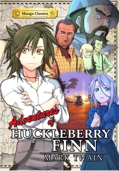 Cover for Twain · The Adventures of Huckleberry Finn: Manga Classics (Paperback Bog) (2017)