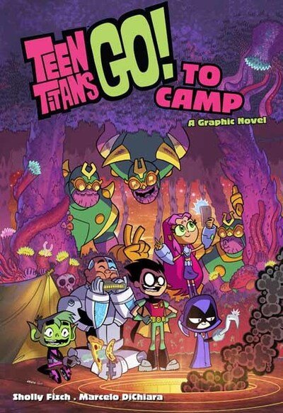 Cover for Sholly Fisch · Teen Titans Go! to Camp (Paperback Book) (2020)