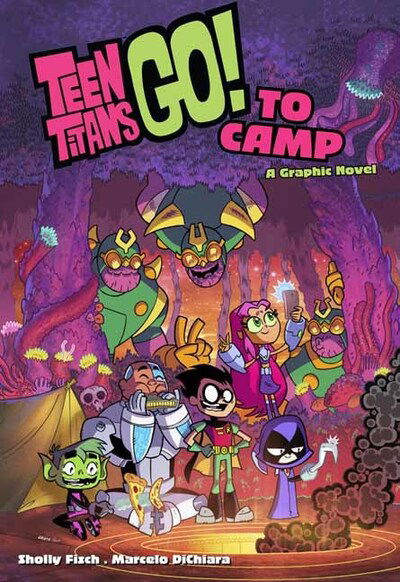Cover for Sholly Fisch · Teen Titans Go! to Camp (Pocketbok) (2020)