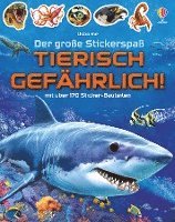 Cover for Simon Tudhope · Der große Stickerspaß: Tierisch gefährlich! (Paperback Book) (2022)