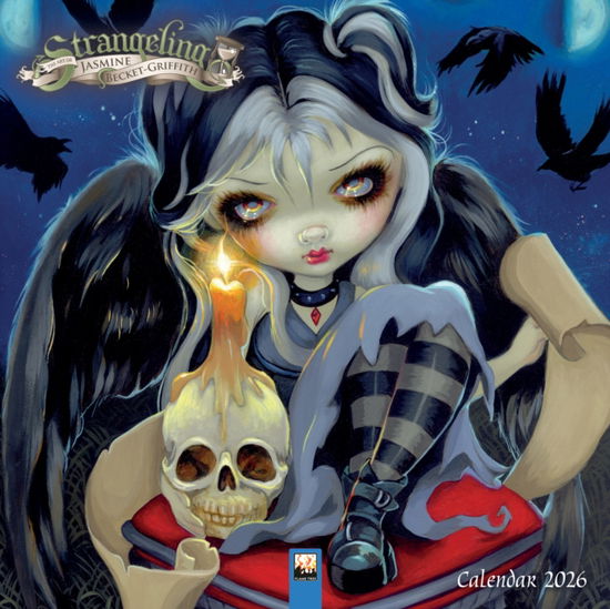 Cover for Strangeling by Jasmine Becket-Griffith Wall Calendar 2026 (Art Calendar) (Calendar) [New edition] (2025)