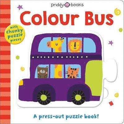 Roger Priddy · Colour Bus - Puzzle & Play (Tavlebog) (2020)