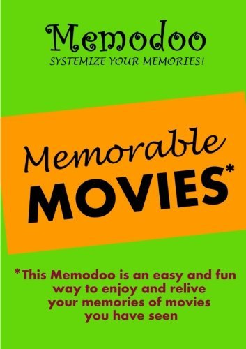 Memodoo Memorable Movies - Memodoo - Kirjat - Confetti Publishing - 9781939235176 - tiistai 6. marraskuuta 2012