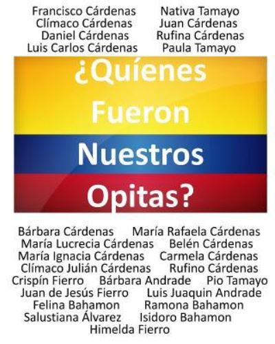 Cover for Mia Finucane · Quienes Fueron Nuestros Opitas (Paperback Book) (2017)