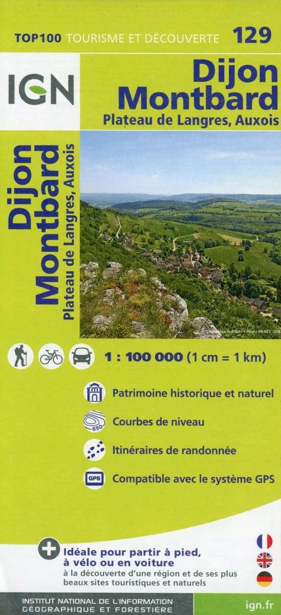Cover for Ign · IGN TOP100: Dijon - Montbard (Tryksag) (2015)