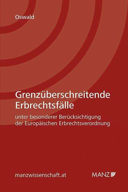 Cover for Oswald · Grenzüberschreit.Erbrechtsfälle (Book)