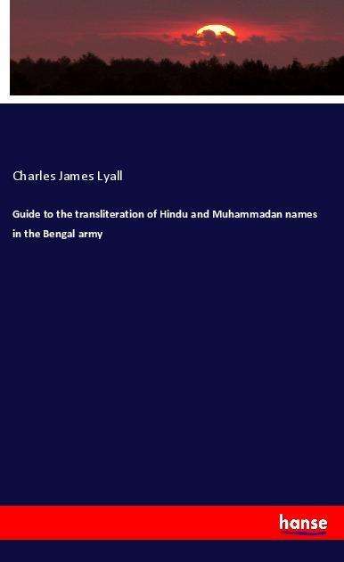 Cover for Lyall · Guide to the transliteration of H (Book)