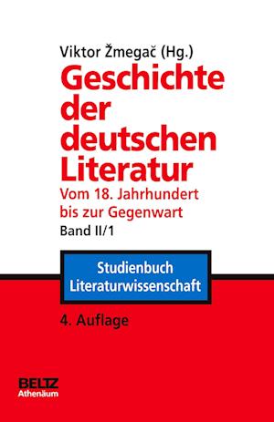 Cover for Viktor Zmegac · Geschichte der deutschen Literatur Band II/1 (Paperback Book) (2009)
