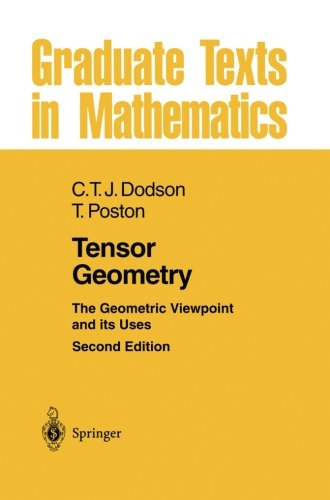 Cover for Dodson, Christopher T.j. (University of Manchester, Uk) · Tensor Geometry: the Geometric Viewpoint and Its Uses - Graduate Texts in Mathematics (Paperback Book) [2 Rev edition] (2013)