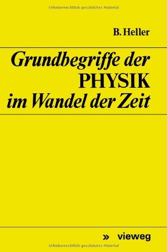 Cover for Bruno Heller · Grundbegriffe Der Physik Im Wandel Der Zeit (Pocketbok) [Softcover Reprint of the Original 1st 1970 edition] (2012)