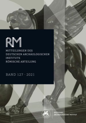 Cover for Schnell &amp; Steiner · Mitteilungen Des Deutschen Archaologischen Instituts Romische Abteilung (Hardcover Book) (2022)