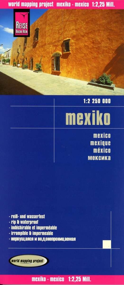 Cover for Reise Know-How · Mexico (1:2.250.000) (Landkarten) (2023)