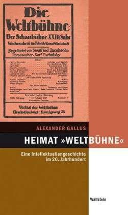 Heimat »Weltbühne« - Gallus - Książki -  - 9783835311176 - 