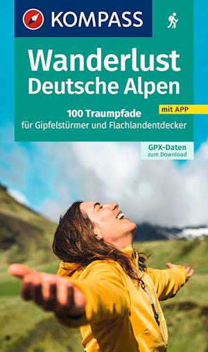 Cover for KOMPASS Wanderlust Deutsche Alpen (Book) (2023)