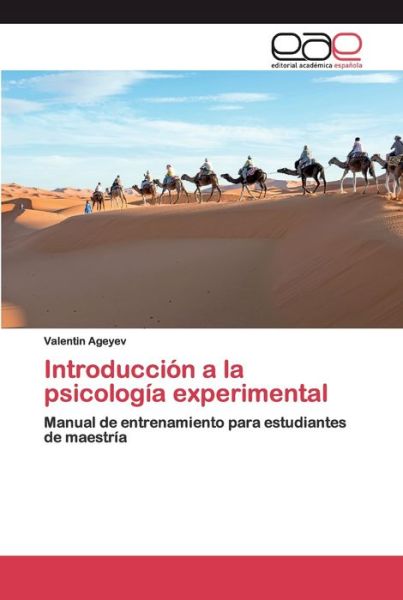 Cover for Ageyev · Introducción a la psicología exp (Book) (2020)