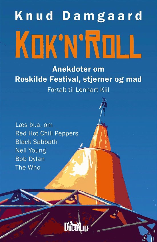 Cover for Lennart Kiil Knud Damgaard · Kok'n'roll (Paperback Book) [1. Painos] (2017)
