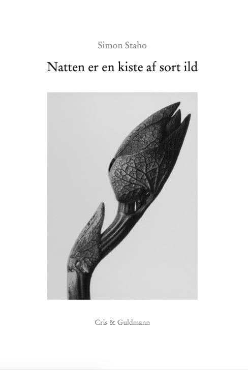 Cover for Simon Staho · Natten er en kiste af sort ild (Hardcover Book) [1. Painos] (2022)