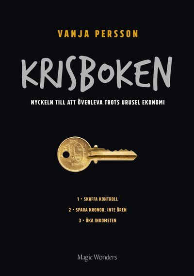 Cover for Vanja Persson · Krisboken : nyckeln till att överleva trots urusel ekonomi (Book) (2017)