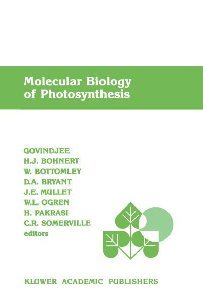 Cover for W. Bottomley · Molecular Biology of Photosynthesis (Paperback Book) [Softcover Reprint of the Original 1st Ed. 1988 edition] (2011)