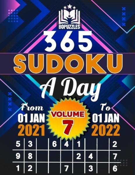 Cover for Bopuzzles · 365 Sudoku a Day Volume 7 (Paperback Book) (2020)