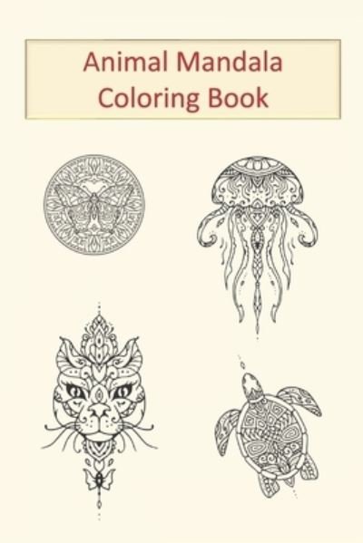 Cover for Jw Books · Animal Mandala Coloring Book (Paperback Bog) (2021)