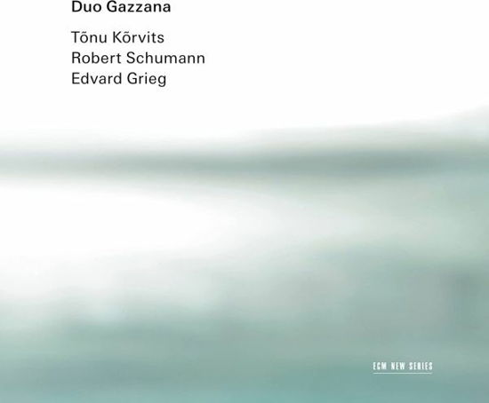 Cover for Duo Gazzana · Korvits, Schumann, Grieg (CD) (2023)