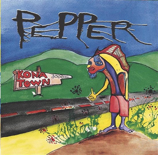 Cover for Pepper · Kona Town (LP) (2022)