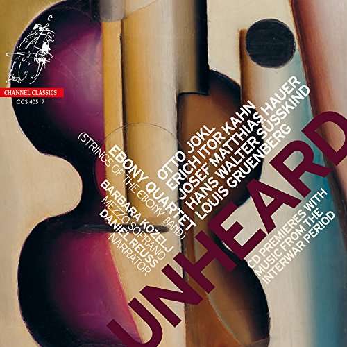 Unheard - Ebony Quartet - Muziek - CHANNEL CLASSICS - 0723385405177 - 2017