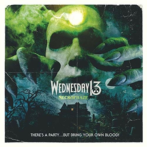 Cover for Wednesday 13 · Necrophaze (Green Splatter (LP) (2019)
