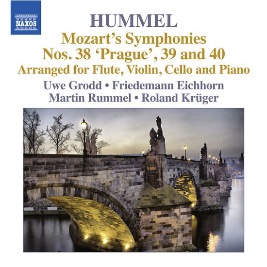 Cover for Mozart; Hummel / Grodd / Eichhorn / Rummel · Mozart's Symphonies 1: Nos. 38 Prague / 39 &amp; 40 (CD) (2014)