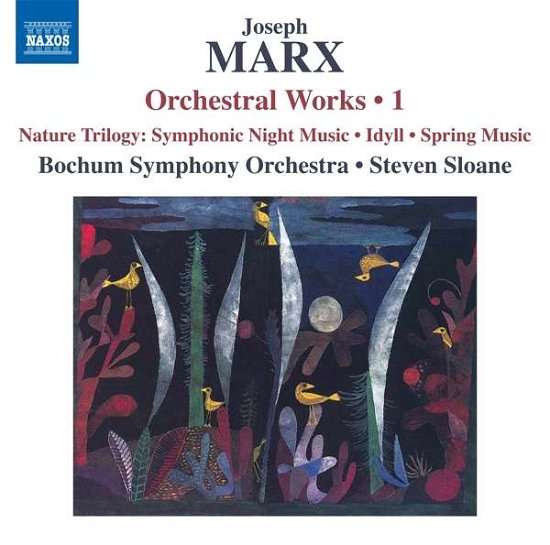Cover for Bochum So / Sloane · Marx: Orch Works. Vol. 1 (CD) (2018)